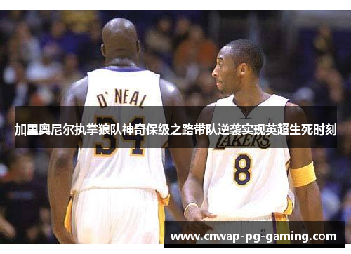 加里奥尼尔执掌狼队神奇保级之路带队逆袭实现英超生死时刻 加里奥尼尔执掌狼队神奇保级之路带队逆袭实现英超生死时刻